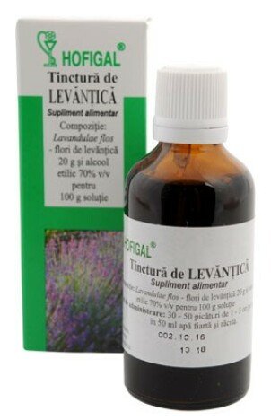 Tinctura de levantica - 50 ml